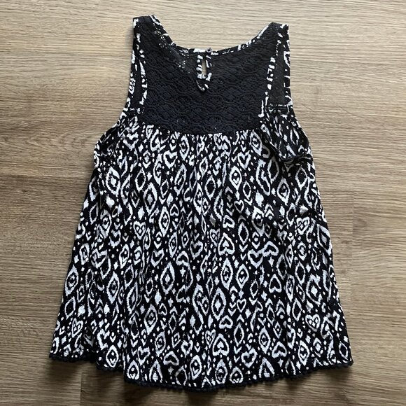 Mudd Fit & Flare Tank Top Size 10 - Picture 2 of 3